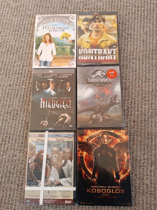 Zestaw 11 płyt DVD nowych