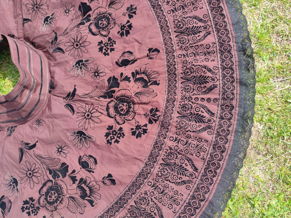 spódnica nowa  boho brązowa  rozm 40
