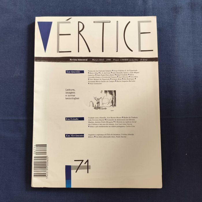 Revista Vértice 71 - Março-Abril 1996