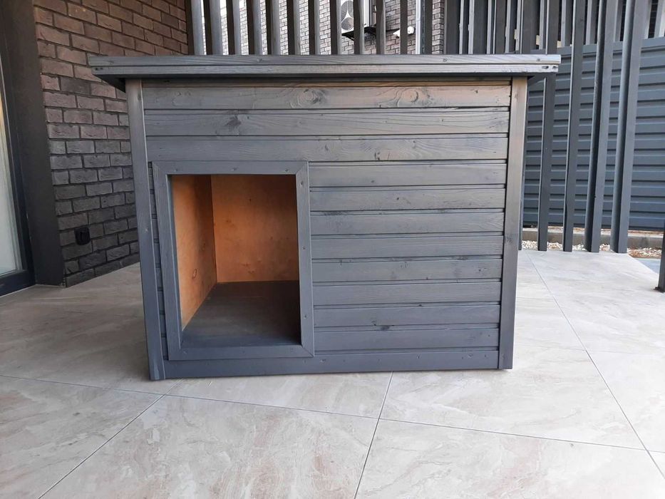 Будка 107, 127см утеплена | Кане Корсо, Алабая, Вівчарки | Великі буди