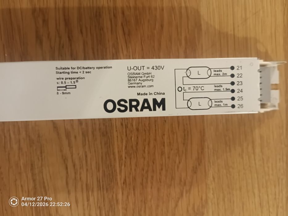 Statecznik elektroniczny QT-FIT8 2x58 QUICKTRONIC