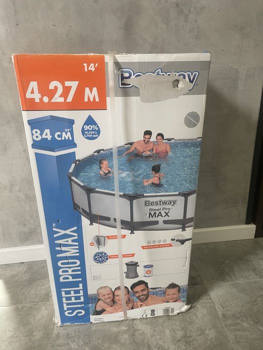 NOWY BASEN 427 x 84 cm wysokości BESTWAY Pro MAX