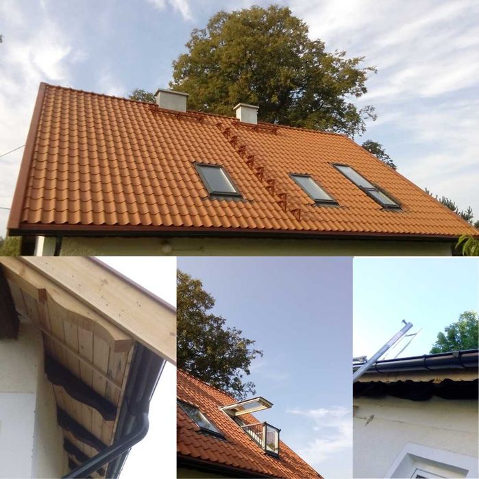 Usługi dekarskie, Remont dachu, nowe dachy.