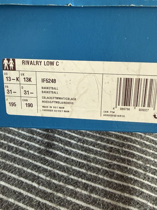 Buty sneakersy Adidas rivalry