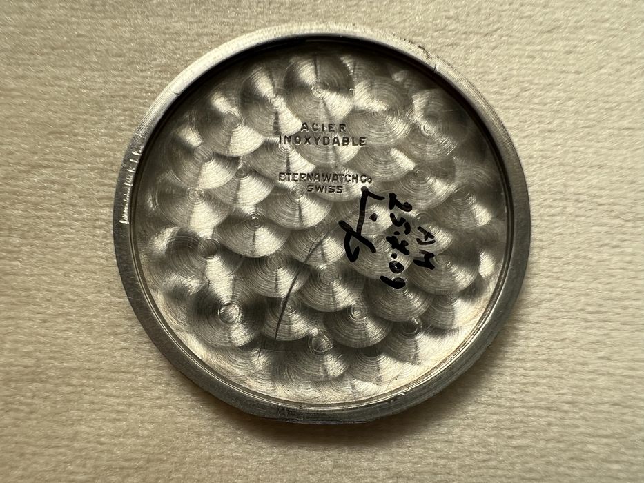 Relógio Eterna em aço (NOS)