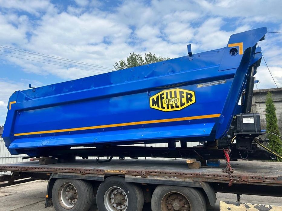 Zabudowa kipper kiper wywrotka Meiller Skibicki Carnehl trzystronna