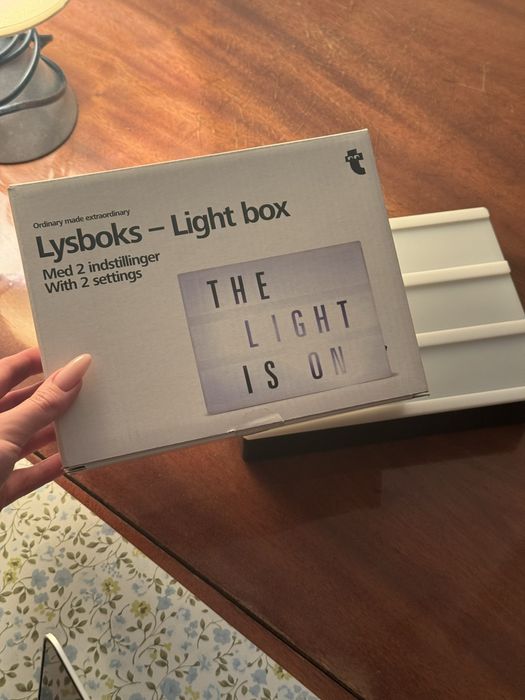 Light box лампа нічник