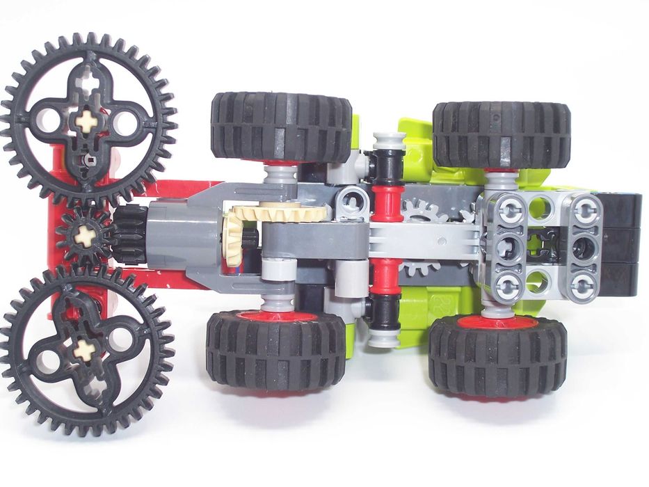 K48 Klocki LEGO Technic Mały traktor ciągnik rolniczy CLAAS XERION