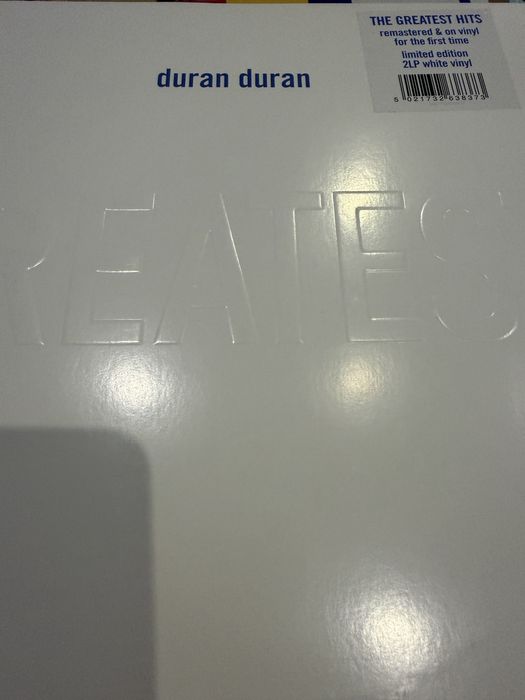Duran Duran - Greatest Hits - 2 Biale vinyl LP