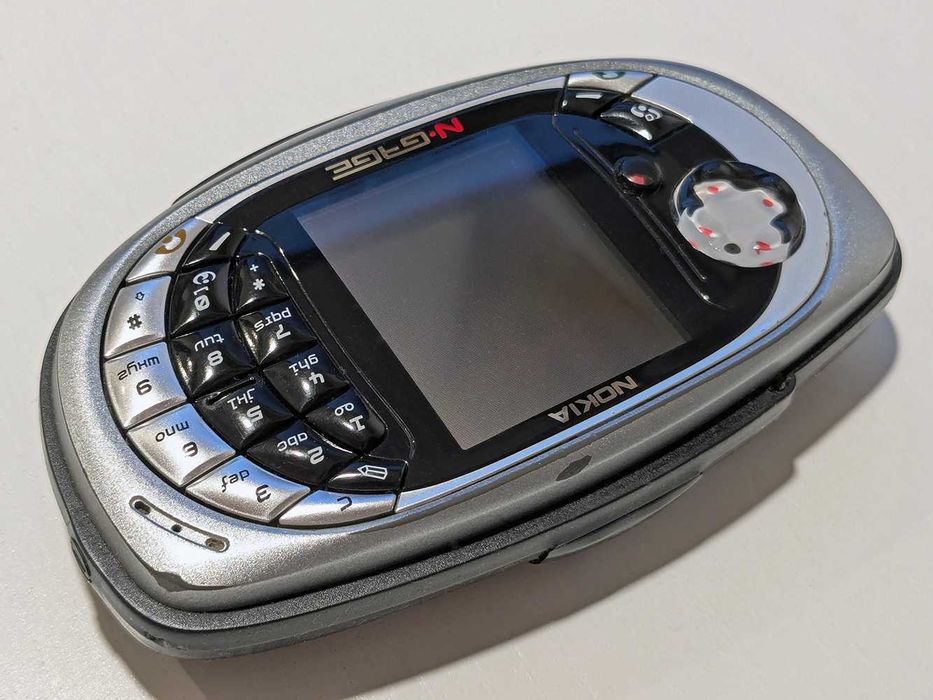 Nokia N-gage QD Silver Edition Kompletny zestaw BOX + Gra Pandemonium