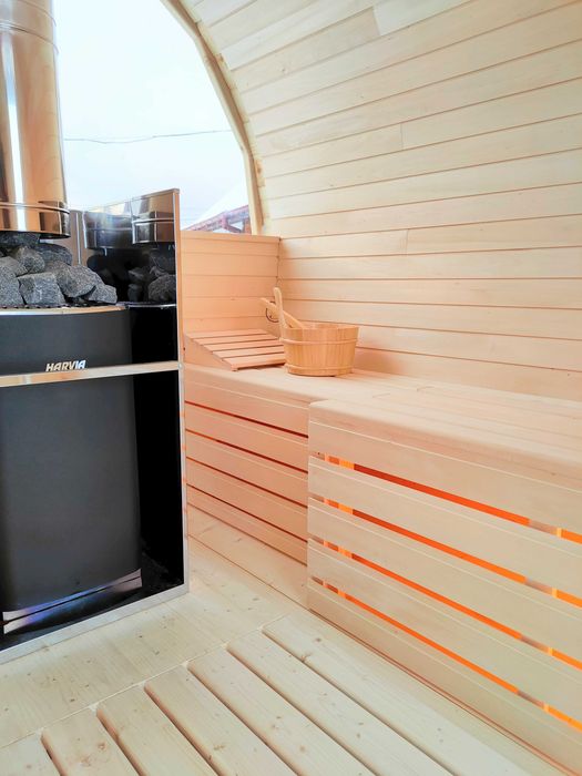 sauna na przyczepie mobilna