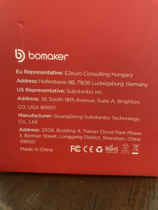 Bomaker S5 Projector.