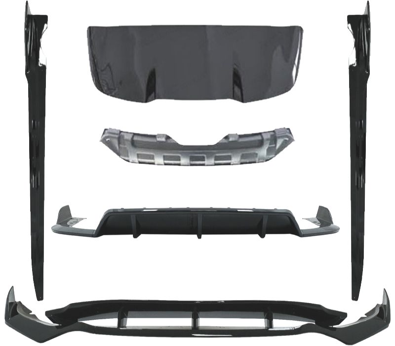 KIT AERO BMW X5 F15 12-18 LOOK BLACK KNIGHT