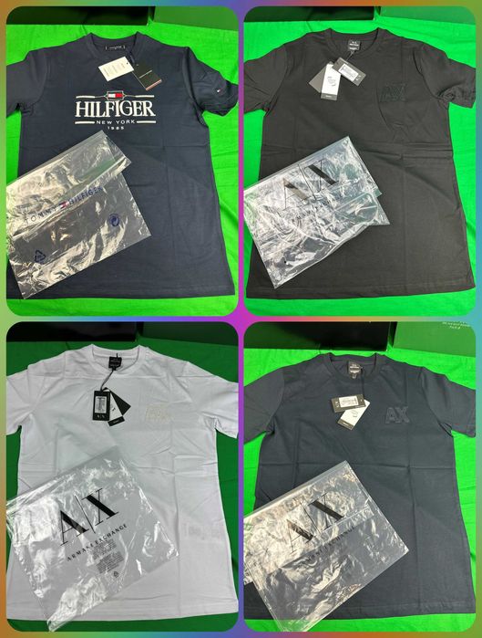 T-shirt męski koszulka Tommy Hilfiger Armani Exchange Nowa