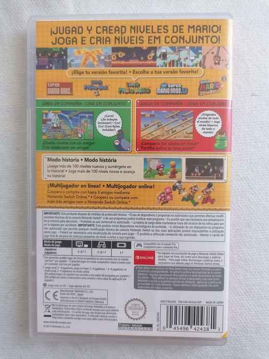 Super Mario maker 2 (português) - switch