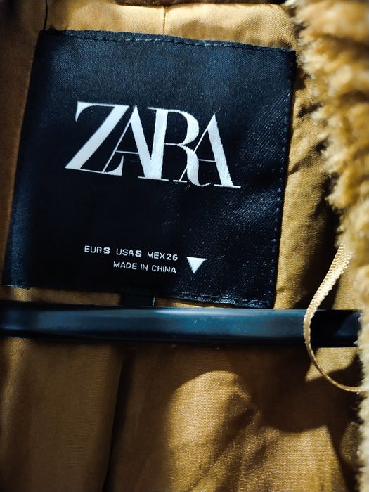 Zimowy płaszcz Zara r S
