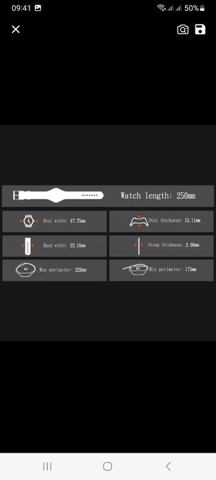 Zegarek sportowy wodoodporny