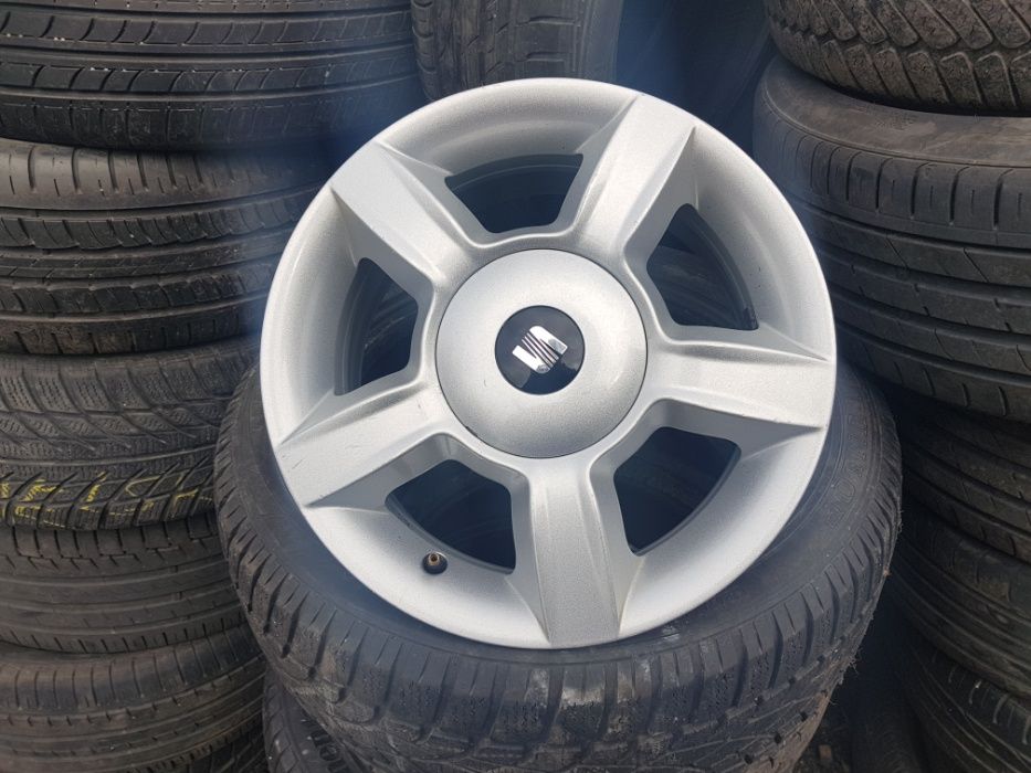 Alufelgi 14 Seat Ibiza Cordoba Toledo Skoda Fabia VW Polo 5x100 ET43
