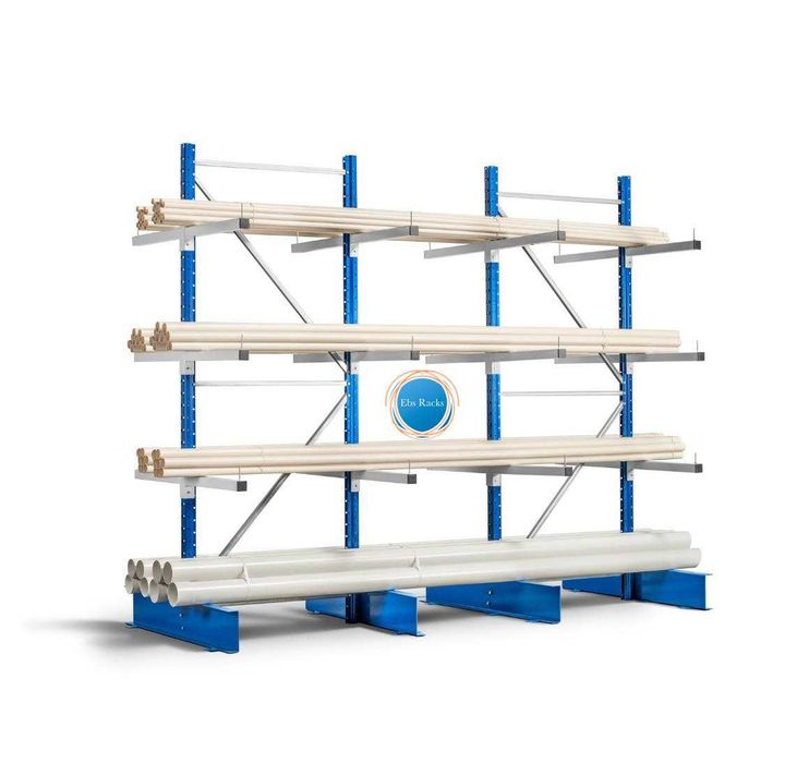 Estantes Cantilever Carga Ligeira Simples e Dupla