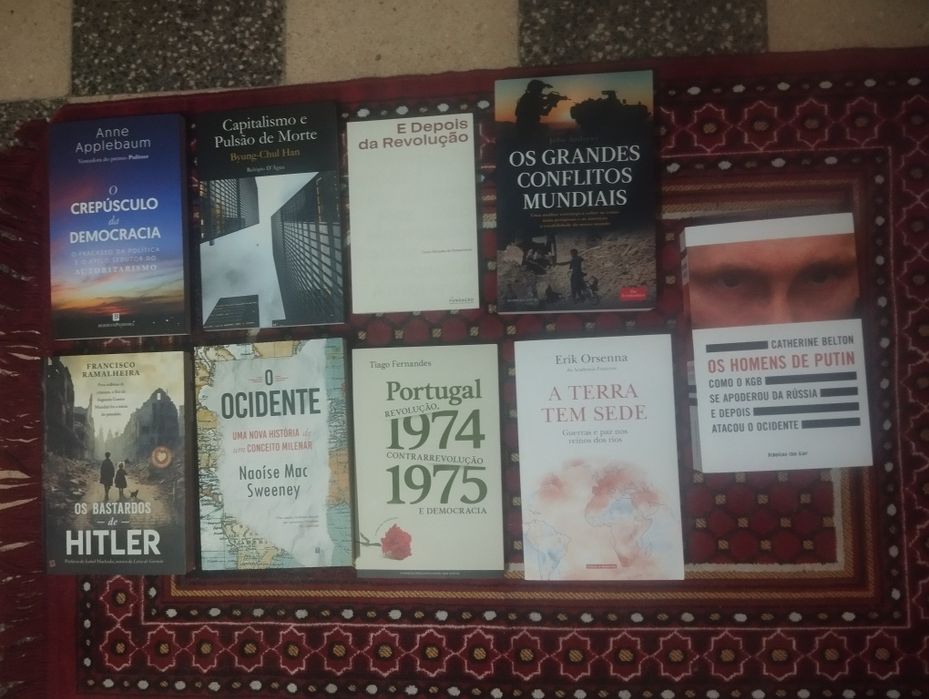 Livros recentes - politica, economia, outros (NOVOS)