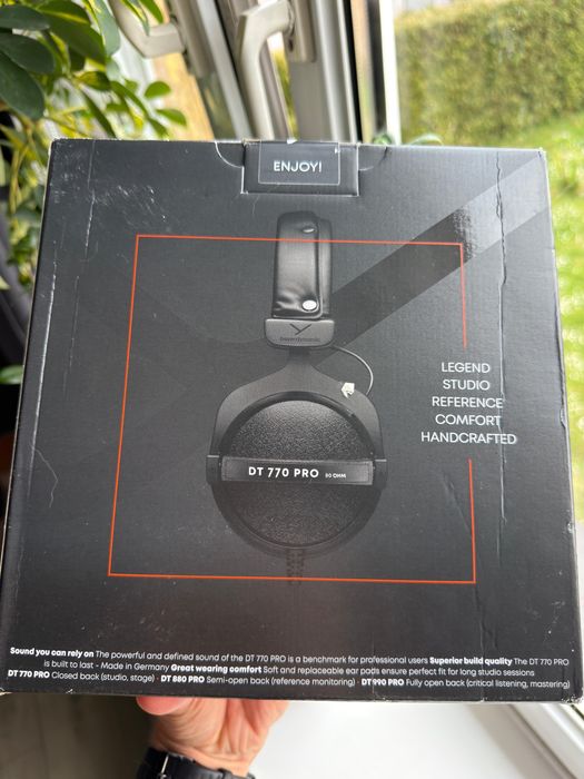 beyerdynamic DT 770 PRO 80 OHM słuchawki studyjne na nagrywania TOMI-TECH