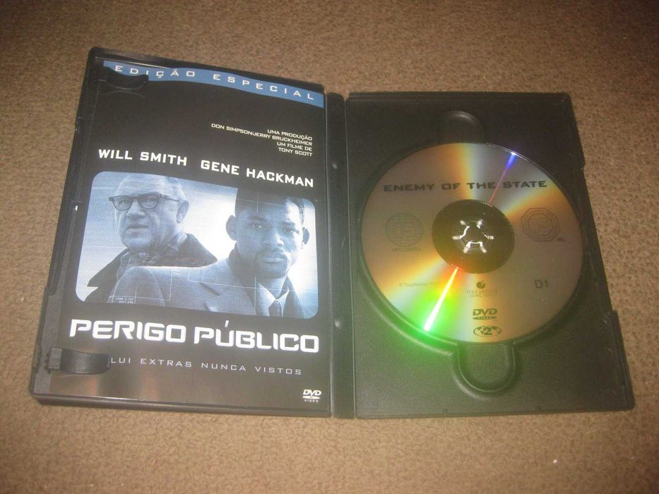 DVD "Perigo Público" com Will Smith