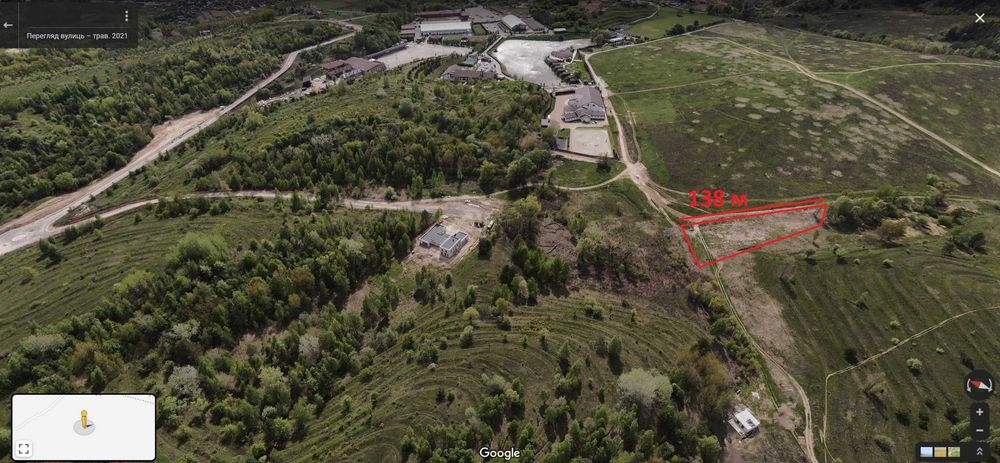 Лісники, від 36 соток і більше під забудову поруч із гольф-полем