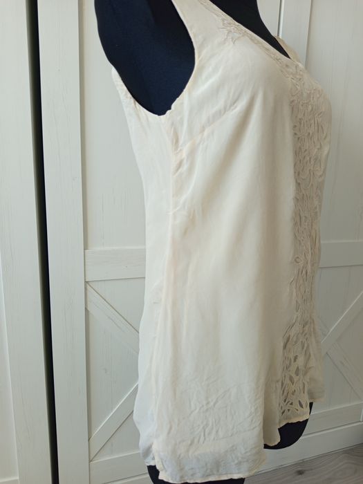 Vintage jedwabna bluzka M/L Jigsaw