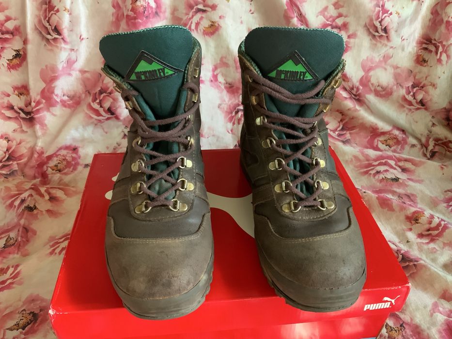 Термоботинки кожаные зимние, теплые M’Kinley. Размер 42 - 26.5 см