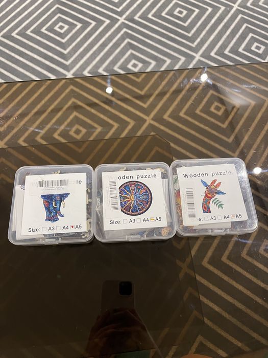 Деревʼяні пазли wooden puzzle