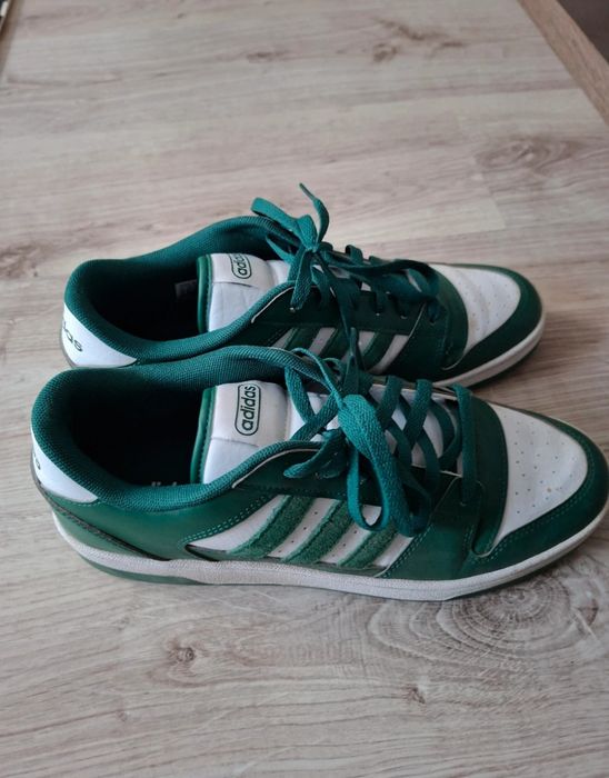 Buty adidas biało zielone