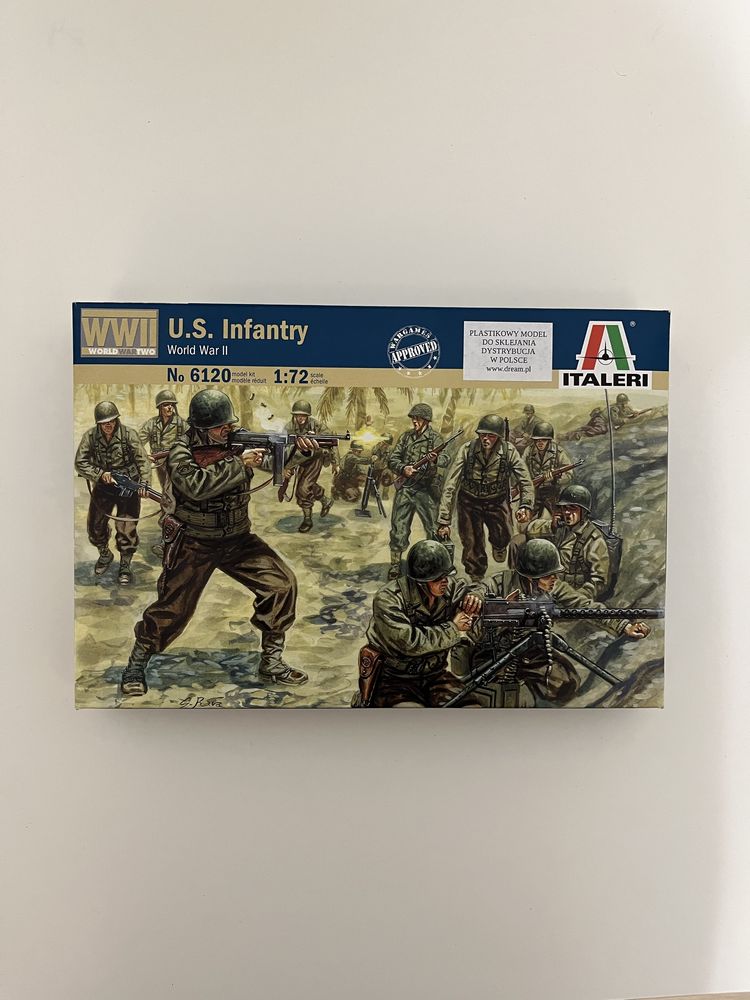 Italeri US infantry 6120 Wrocław Psie Pole • OLX.pl