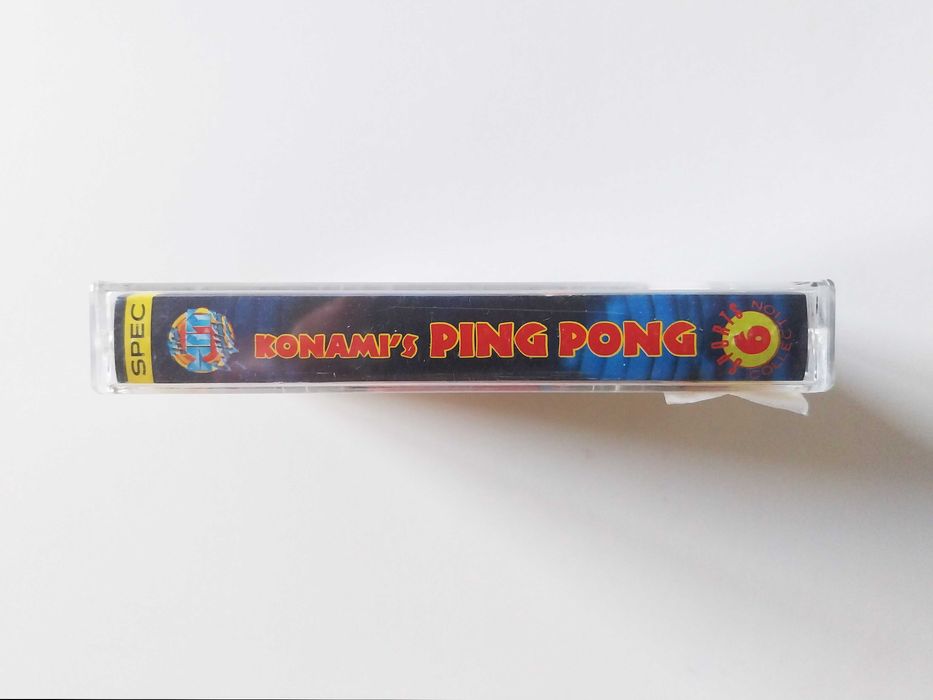 jogo ORIGINAL spectrum PING-PONG The Hit Squad | Konami