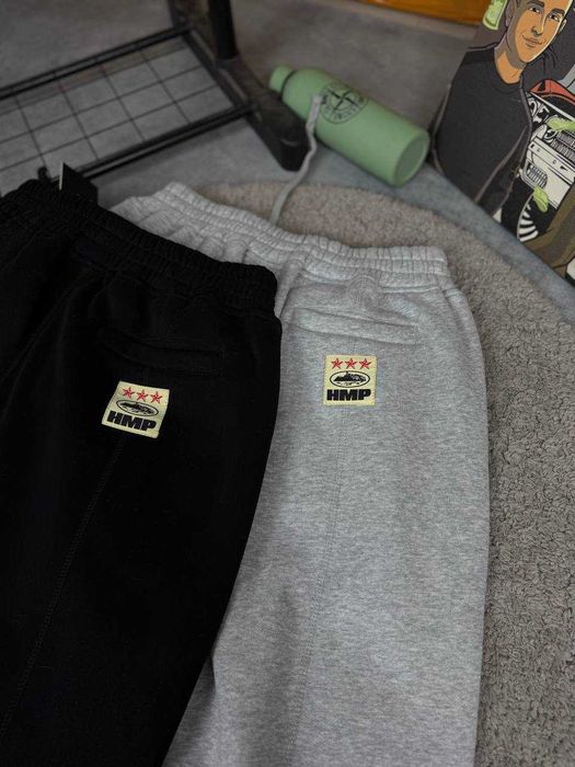 Спортивні штани Corteiz чорні та сірі