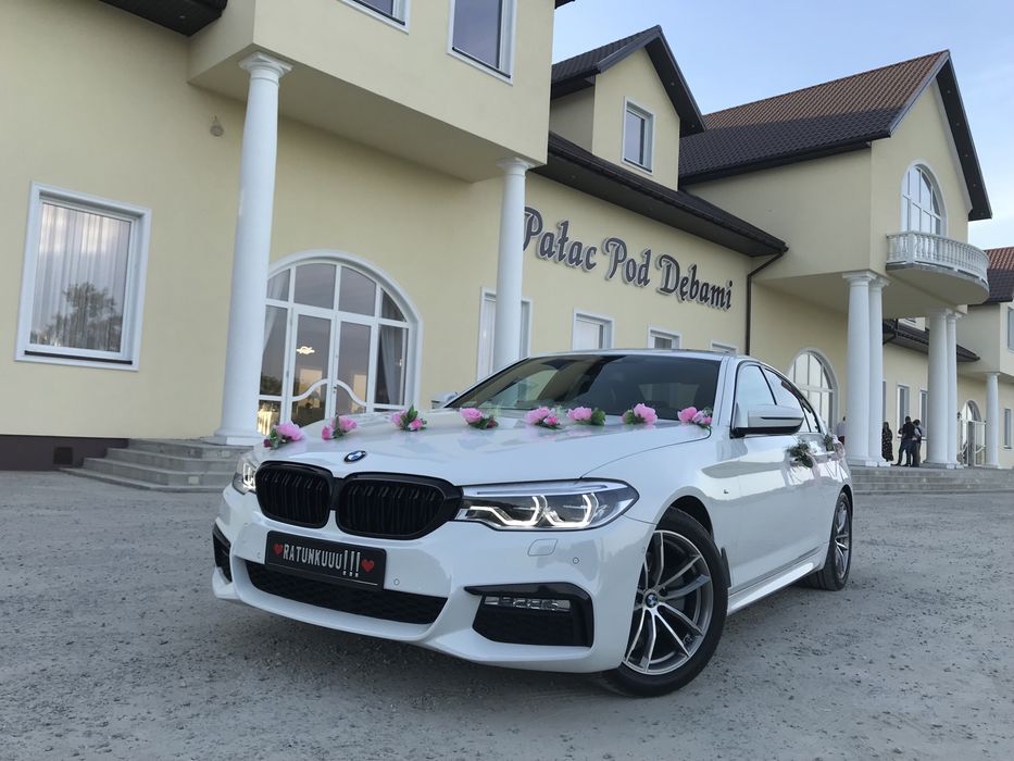 Auto do ślubu BMW 5 G30 M pakiet
