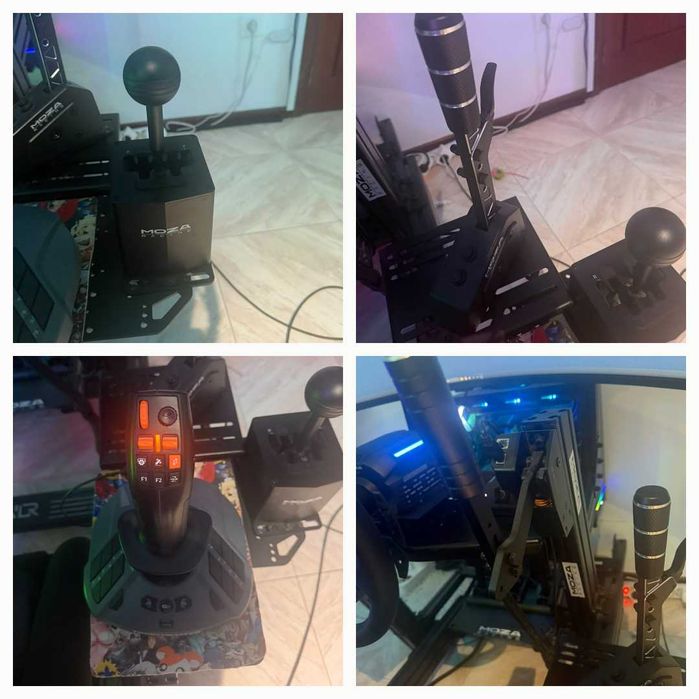 Sim Rig Profissional Completo MOZA R25 + PC i9/RTX4070 + Odyssey 49