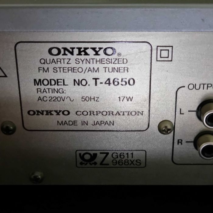 Tuner Onkyo Integra T-4650