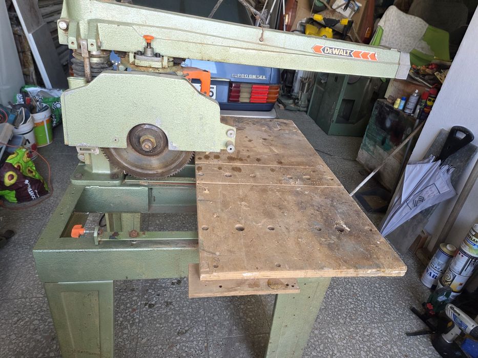 Radial maquina de carpintaria