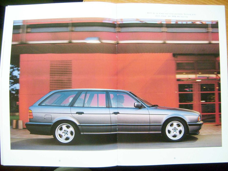 BMW M-Power Programm 1993 - M3 E36 & M5 E34 / prospekt 46 stron ! BDB- / przesyłka GRATIS  !