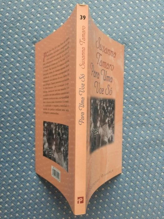 "Para Uma Voz Só" Susanna Tamaro - Grandes Narrativas Nº39 - Como NOVO