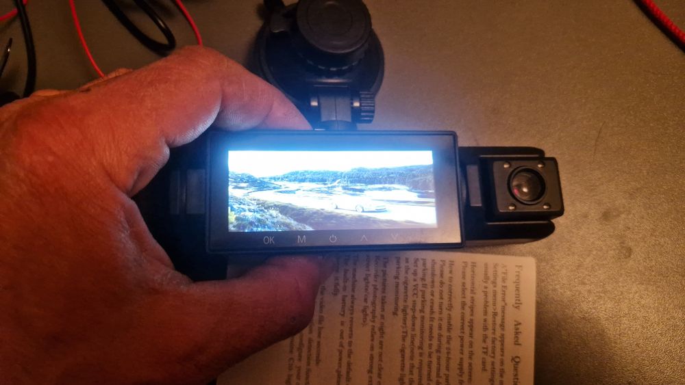 Rejestrator jazdy HD 3kamery, nowy