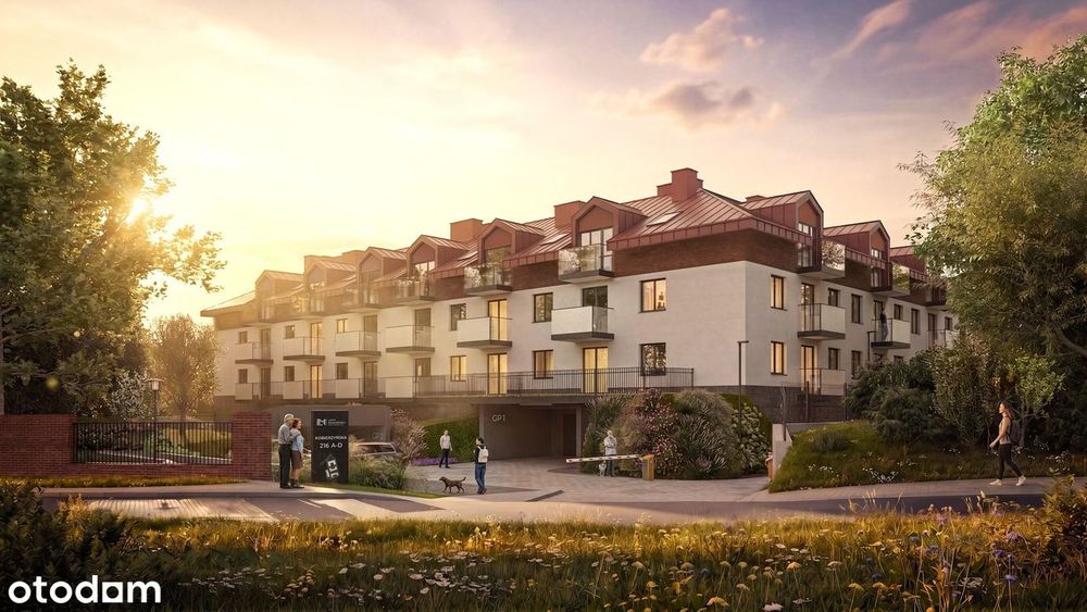 3-pokojowe mieszkanie 62m2 + balkon