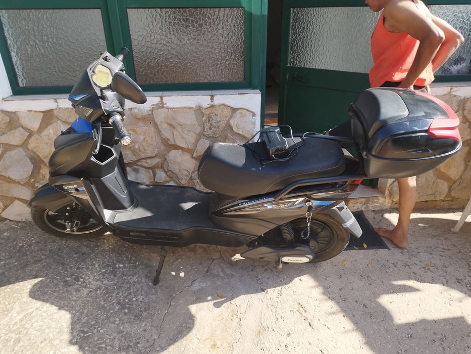 Mota elétrica Goose fave pronta a andar