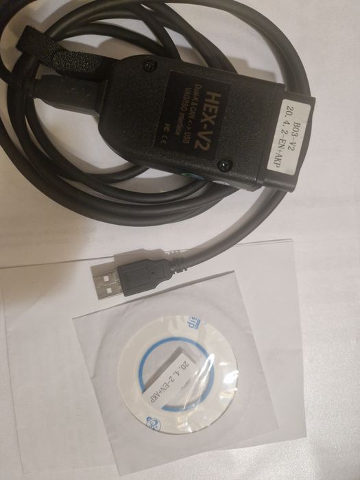 Interfejs diagnostyczny  Hex v2 vcds 20.4 VAG Audi VW Skoda
