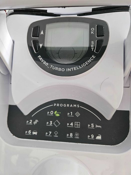Limpador a vapor e aspirador com filtro de água, como novo!