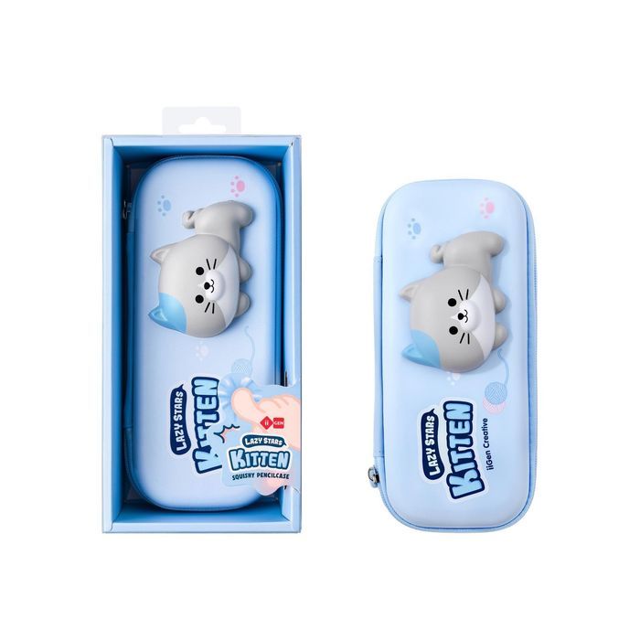 Piórnik Duży Kotek Squishy Alba Moli Nowa Nieużywana