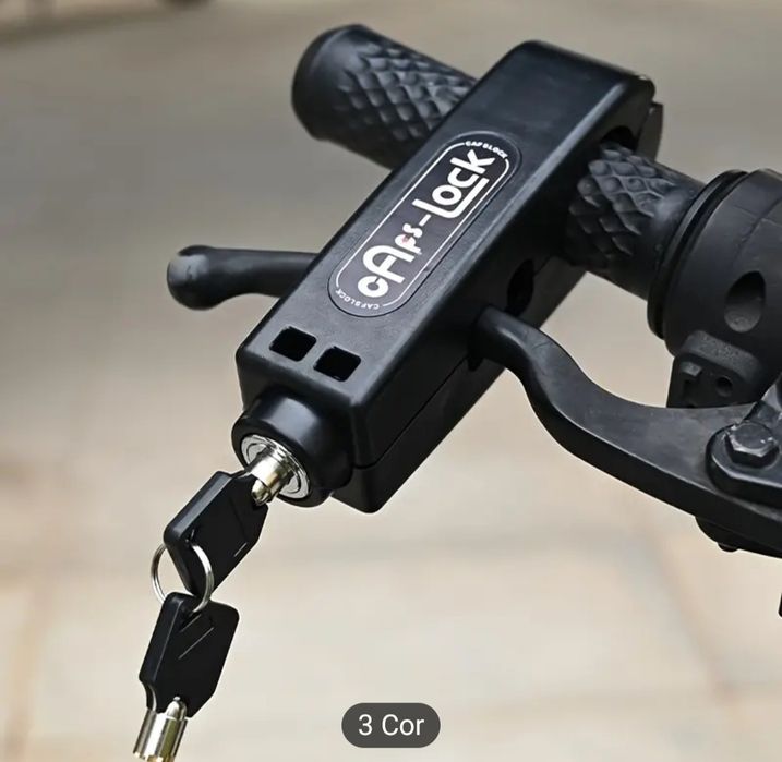 Cadeado para moto e bicicleta