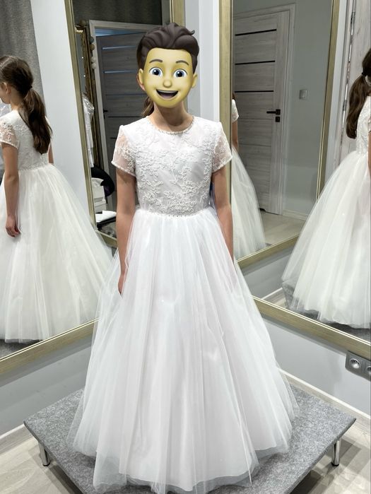 Sukienka komunijna dla dziewczynki