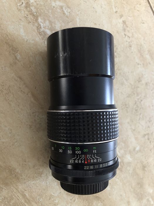 Objetiva Exaktar 1:2.8 135mm para câmara analógica