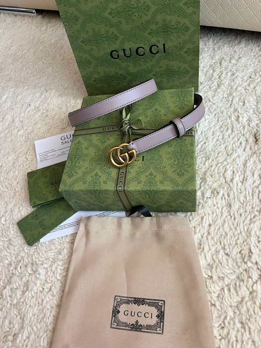 Od ręki pasek GG, Gucci, beige, komplet firmowy